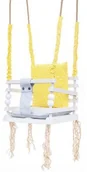 Leżaczki i huśtawki - Żółta huśtawka dla dziecka 3w1 K1-M33 - miniaturka - grafika 1