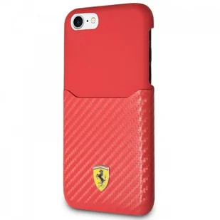 Ferrari Hardcase FESPAHCP7RE iPhone 7/8 czerwony/red - Etui i futerały do telefonów - miniaturka - grafika 2