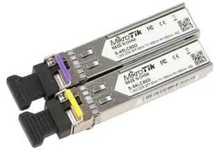 Mikrotik Pair of SFP modules, S-45LC80D (1.25G SM 80km S-4554LC80D - Pozostałe akcesoria sieciowe - miniaturka - grafika 2