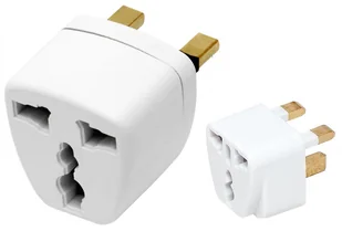 Maclean Adapter gniazdo EU na wtyk UK MCE154 czarny MCE154 - Złącza, przejściówki, adaptery - miniaturka - grafika 2