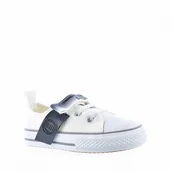 Buty dla dziewczynek - Big Star Trampki dziecięce JJ374075 białe - miniaturka - grafika 1