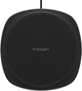 Spigen Ładowarka indukcyjna F305W Wireless Charger Czarny - Ładowarki do telefonów - miniaturka - grafika 2