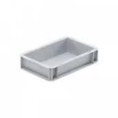 Pojemniki przemysłowe - Bekuplast Pojemnik skrzynka plastikowa pełna B/LX 300x200x70 B/LX 70 - miniaturka - grafika 1