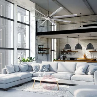 Westinghouse Widespan wentylator sufitowy, nikiel - Wentylatory sufitowe - miniaturka - grafika 3