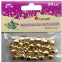 TITANUM Dekoracje TITANUM dzwonki złote op.30 307938 - Dekoratorstwo - miniaturka - grafika 2