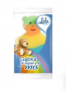 Gąbka do kąpieli miękka Miś Lula - Inne akcesoria do pielęgnacji dzieci - miniaturka - grafika 7