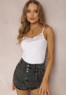 Koszulki i topy damskie - Biały Top Actusa - miniaturka - grafika 1