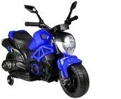 Pojazdy elektryczne dla dzieci - Import LEANToys Pojazd GTM1188 Niebieki - miniaturka - grafika 1