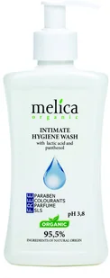 Melica Organic PŁYN DO HIGIENY INTYMNEJ Z KWASEM MLEKOWYM I PANTENOLEM, 300ml - Płyny do higieny intymnej - miniaturka - grafika 2