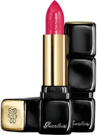 Szminki - Guerlain 373 Raspberry Kiss KissKiss Satynowa Pomadka do ust 3.5 g - miniaturka - grafika 1