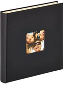 Albumy fotograficzne - Walther Fun album na zdjęcia w 33 x 34 cm 50 białych stron samoprzylepna Buchalbum, czarny SK-110-B - miniaturka - grafika 1