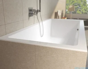 Riho Lugo 180x80cm wanna prostokątna z hydromasażem Pneumatic prawa + nogi + syfon BT02-PNE-P - Wanny z hydromasażem - miniaturka - grafika 5