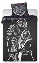 Faro Pościel bawełniana 160x200 Serca Walentynkowa na walentynki Kochankowie love_kiss - Pościel - miniaturka - grafika 4