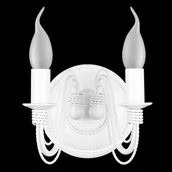 Lampy ścienne - Kemar Kinkiet Preto W - 2xE14/60W/230V - miniaturka - grafika 1