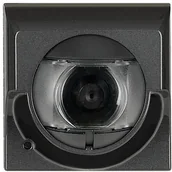 Akcesoria do domofonów i wideodomofonów - Bticino AXOLUTE Kamera wewnętrzna CCD 1,3 systemu 2-przewodowego antracytowa Legrand 391662 391662 - miniaturka - grafika 1