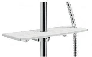 Ferro półka na kosmetyki chrom NP-POL1 - Akcesoria do armatury i ceramiki - miniaturka - grafika 2