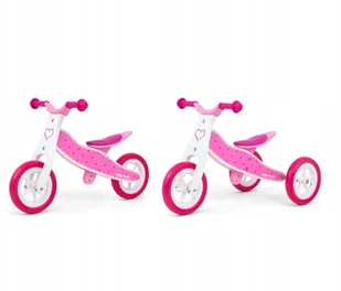 Milly Mally Jeździk 2w1 Look Hearts - Rowerki biegowe - miniaturka - grafika 12