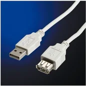 Kable USB - Value Kabel USB Cable USB 2.0 A-A M/F 0,8m 11.99.8946-50 - miniaturka - grafika 1