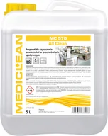 Dezynfekcja - Mediclean Mediclean MC 570 All Clean preparat do czyszczenia powierzchni w przetwórstwie spożywczym 5L - miniaturka - grafika 1