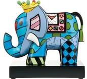 Figurki dekoracyjne - Goebel Figurka słoń Great India 3 Romero Britto 66-452-09-1 - miniaturka - grafika 1