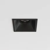 Lampy sufitowe - Astro Lighting oczko stropowe Minima Square Fixed Fire-Rated IP65 GU10 czarny mat IP65 1249039 - miniaturka - grafika 1