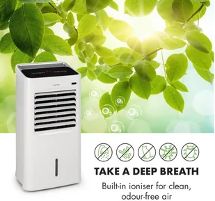 Klarstein IceWind, schładzacz powietrza, 450 m, 75 W, 12h-timer, pilot biały VTSA3-Ice Wind - Klimatory - miniaturka - grafika 5