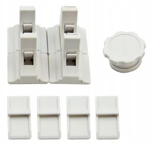 Zabezpieczenia Szafek Magnetyczna Blokada 4 Sztuki - Zabezpieczenia dla dzieci - miniaturka - grafika 9