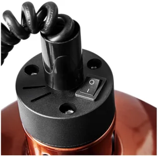 Royal Catering Lampa grzewcza do potraw kolor miedzi 29 x 29 x 29 cm stal regulowana wysokość RC-SHSFL08 - Inne urządzenia gastronomiczne - miniaturka - grafika 3