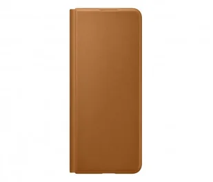 Samsung Etui Leather Flip Cover do Galaxy Z Fold 3 EF-FF926LAEGWW Brązowy - Etui i futerały do telefonów - miniaturka - grafika 5
