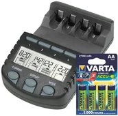 Ładowarki i akumulatory - Technoline BC 700 ładowarka, kolor czarny - miniaturka - grafika 1