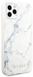 Guess Etui Marble iPhone 11 Pro Max, białe 3700740472217 - Etui i futerały do telefonów - miniaturka - grafika 6