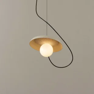 Milan Iluminación Wire lampa wisząca 24 cm kolor norki - Lampy sufitowe - miniaturka - grafika 5