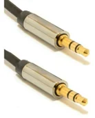 Kable - Gembird Kabel stereo mini Jack 3.5mm M/M 0.75m CCAP-444-0.75M - miniaturka - grafika 1