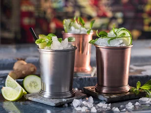 APS Kubek ze stali nierdzewnej 0,35 l, antyczna miedź | Julep Mug 93327 - Wyposażenie lokali gastronomicznych - miniaturka - grafika 3