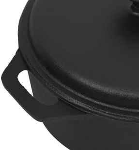 vidaXL Lumarko Garnek, 26,5 cm, żeliwo 313362 - Garnki - miniaturka - grafika 8