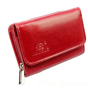 Andrus Portfel Damski (PL) 12 cm Suwak Skóra Włoska - Portfele - miniaturka - grafika 3