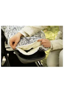 MATEX Śpiwór VENUS+mufka [TB0308_V1]szary marmurek - Śpiworki dla dzieci - miniaturka - grafika 8