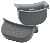 Pojemniki na przyprawy - Berndes Thermo uchwyty z silikonu, 2 sztuki, osłona przed wysoką temperaturą, szary, 002009 002009 - miniaturka - grafika 1