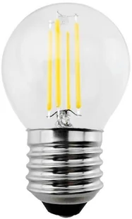 Maclean Żarówka filamentowa LED E27 Maclean MCE284 WW 6W 230V ciepła biała 3000K 600lm retro edison MCE284 WW - Żarówki LED - miniaturka - grafika 2