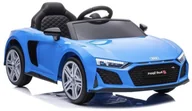 Pojazdy elektryczne dla dzieci - LEAN CARS Auto Na Akumulator Audi R8 Lift A300 Niebieskie 9043 - miniaturka - grafika 1