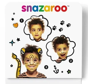 Snazaroo Snazaroo Mini zestaw motywów do malowania twarzy, tygrys 1172081 - Charakteryzacja - miniaturka - grafika 2