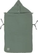 Śpiworki dla dzieci - Jollein Jollein Jollein Śpiworek oddychający do wózka i fotelika Basic Knit ASH GREEN 8717329359970 - miniaturka - grafika 1