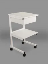 Juventas Stolik pod aparaturę metalowy II półki + szuflada SM II SZ - Meble i wyposażenie gabinetów medycznych Juventas Stolik pod aparaturę metalowy II półki + szuflada SM II SZ - Meble i wyposażenie gabinetów medycznych - miniaturka - grafika 1