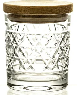 Crystaljulia Pojemnik kryształowy z drewnianym deklem 11843) 11843 - Kryształy - miniaturka - grafika 3