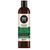 Szampony do włosów - Hello nature Szampon OLEJ Z KONOPI Hello Nature, 300ml D2B5-38636 - miniaturka - grafika 1