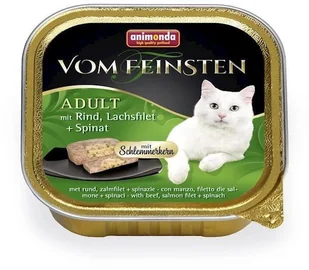 Animonda Vom Feinsten Classic Cat Smak: Wołowina, Łosoś + Szpinak 100G - Mokra karma dla kotów - miniaturka - grafika 2