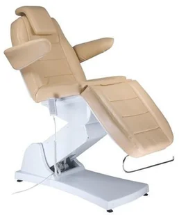 Beauty System Elektryczny fotel kosmetyczny Bologna BG-228 beż BG-228 - Fotele kosmetyczne - miniaturka - grafika 2