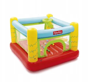 Bestway Fisher Price Dmuchany Zamek Trampolina z Piłkami 175x173x114cm 93542 - Trampoliny - miniaturka - grafika 2