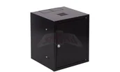 Szafy rack - Sabaj-System Szafa rack wisząca 10" 6Ux310x300 IP30 Drzwi pełne RAL 9005 czarna SZW-10-6U-30-DP-C SZW-10-6U-30-DP-C - miniaturka - grafika 1