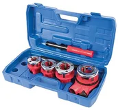 Klucze i nasadki - Silverline 868556 rura gewindesc hneidsatz 1/3/4-, 1-, 2-i 1  1/4 cala BSP 868556 - miniaturka - grafika 1